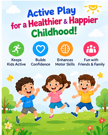 Kids pogo jumper – active play illustration